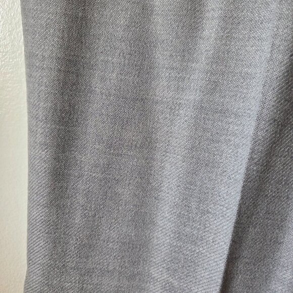 LIKE NEW LAFAYETTE 148 NEW YORK GATES LIGHT GREY WOOL PANTS WOMENS SIZE 10 - Picture 6 of 16